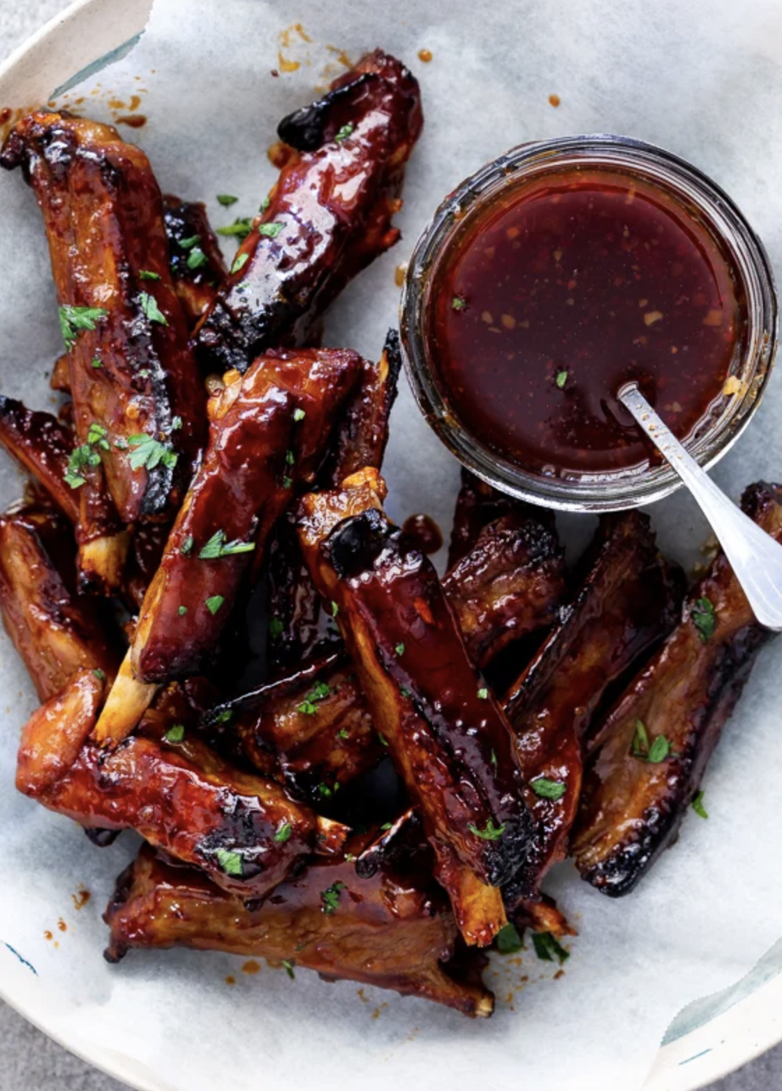 Sticky Lamb Ribs